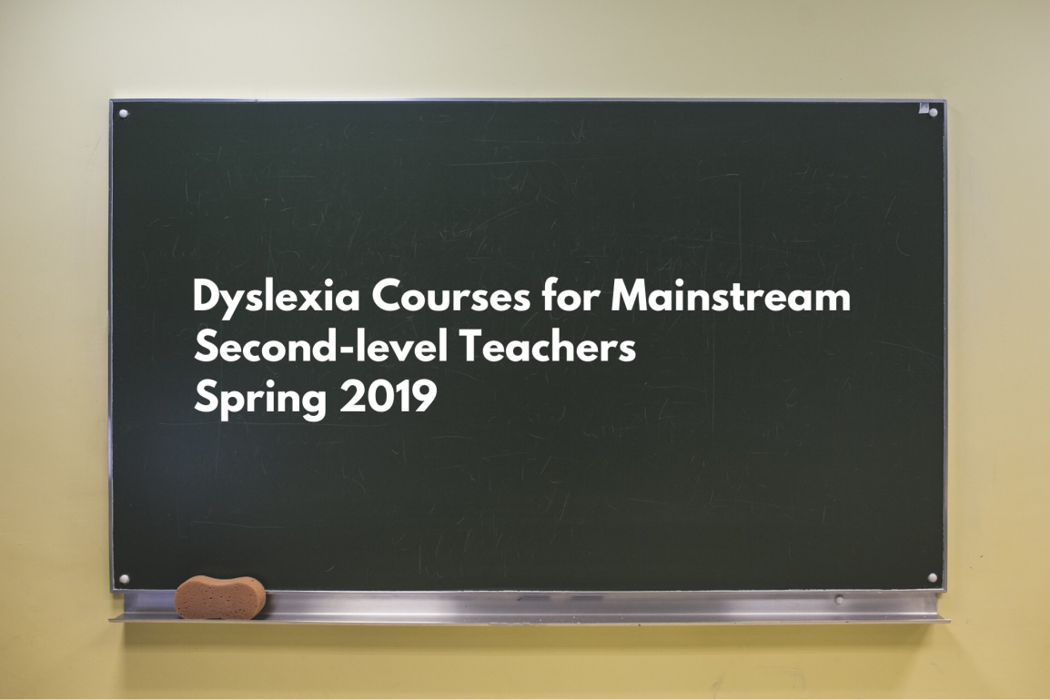 Dyslexia Courses for Secondary Teachers